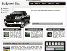 Tablet Screenshot of bodyworkplusltd.com